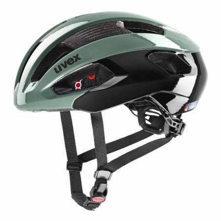 Casco Uvex Rise Verde Musgo Negro: Seguridad y Estilo - ¡Compra Ahora!