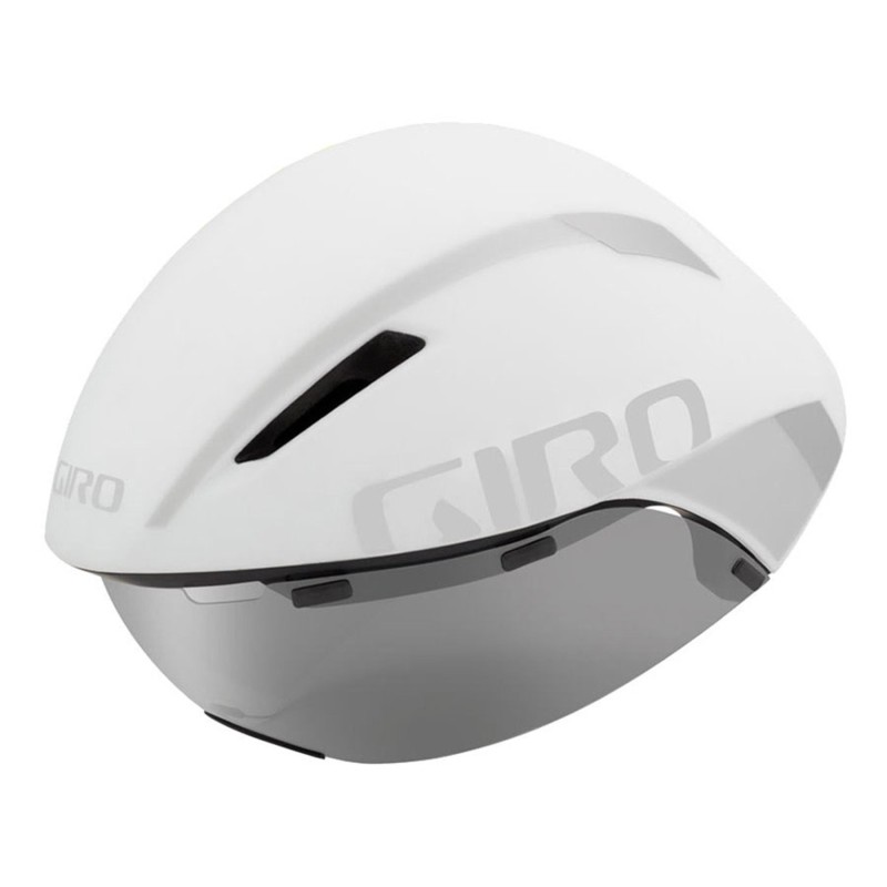Compra Casco Giro Aerohead MIPS Blanco Plata: Aerodinámico y Seguro
