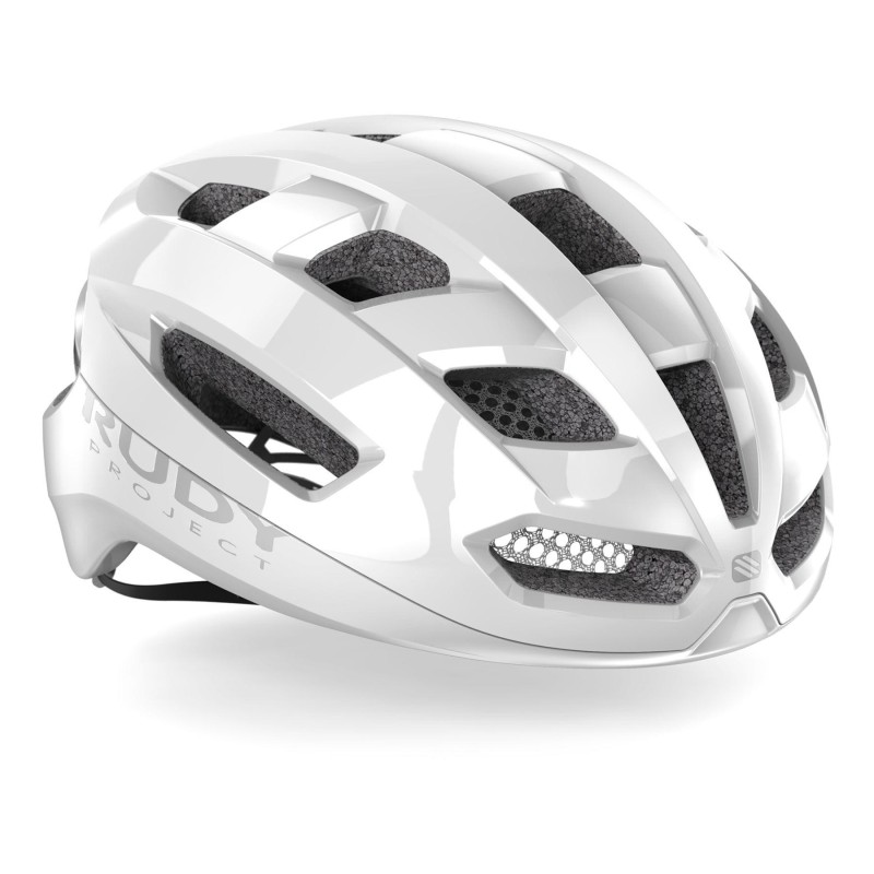 Compra el Casco Rudy Project Skudo Blanco Brillante - Seguridad y Estilo
