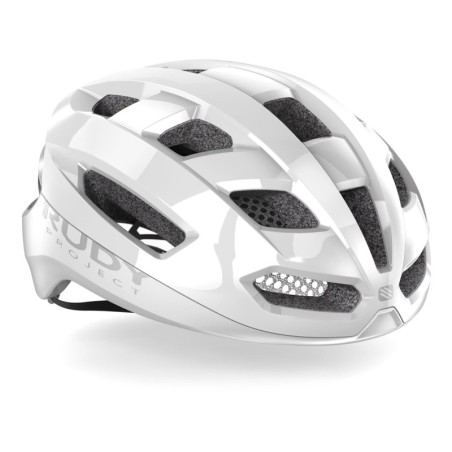 Compra el Casco Rudy Project Skudo Blanco Brillante - Seguridad y Estilo