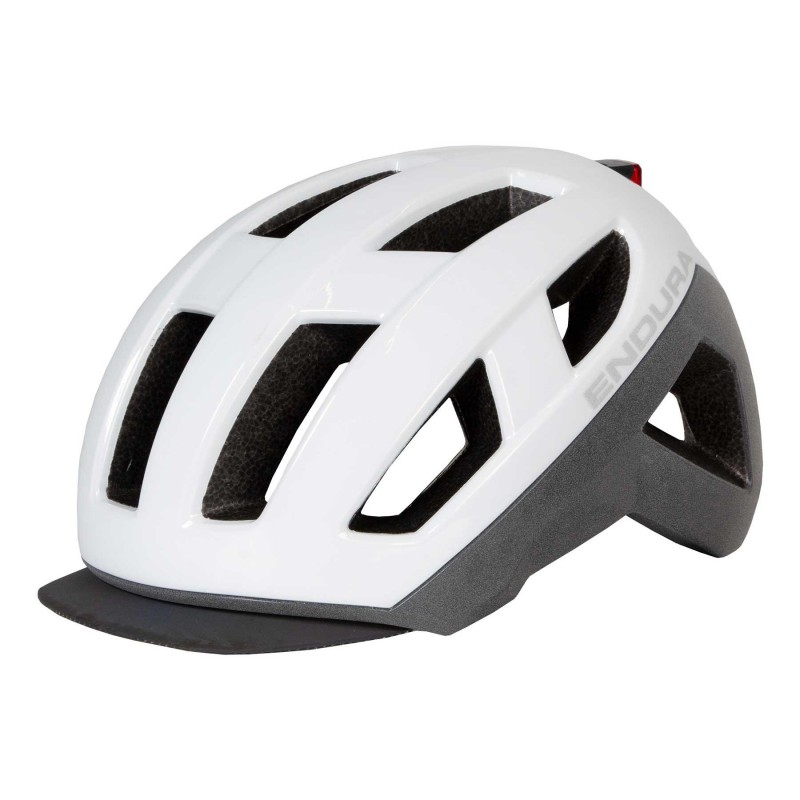 Casco Endura Luminite Blanco Gris Oscuro - Seguridad y Estilo