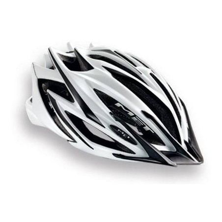 Casco Met Veleno Blanco y Negro: Estilo y Seguridad - ¡Compra Ahora!