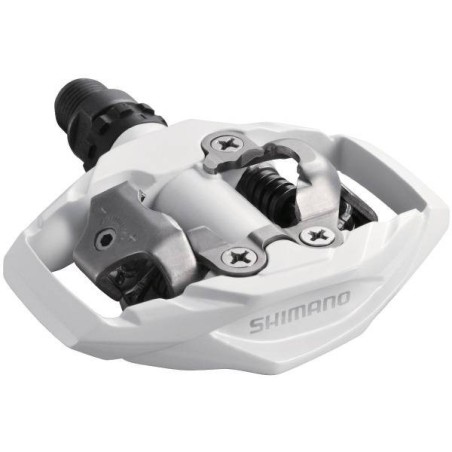 Pedales Shimano PD-M530 Blancos SPD para Enduro - ¡Compra Ahora!