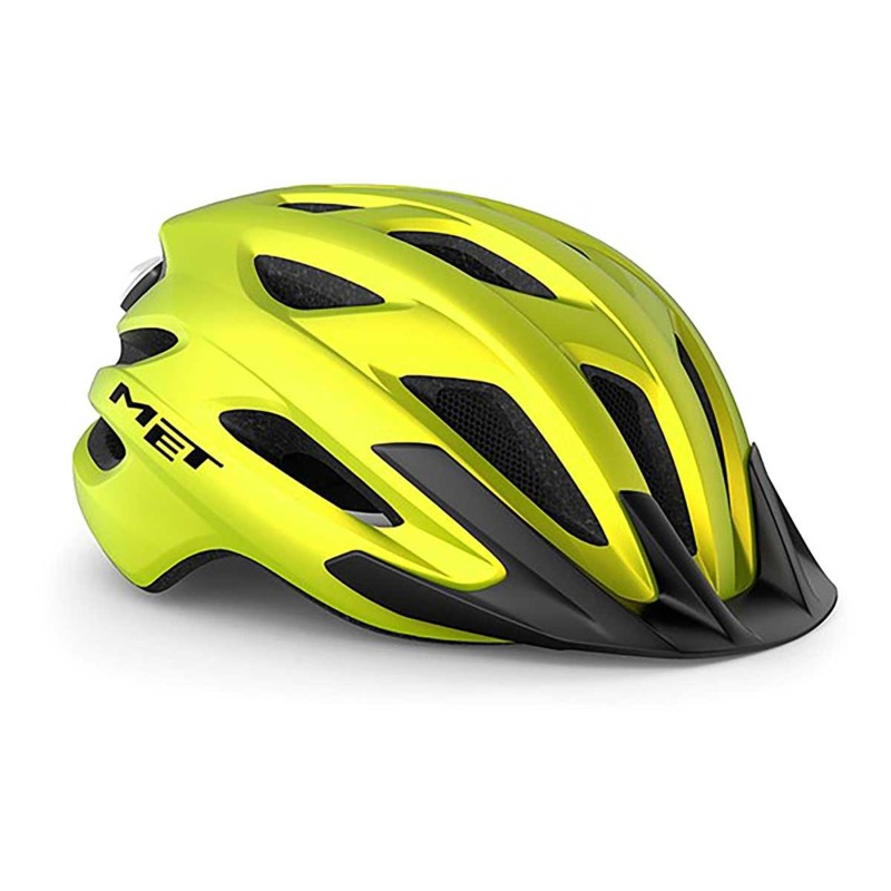 Casco MET Crossover Amarillo Lima: Seguridad y Estilo ¡Compra Ya!