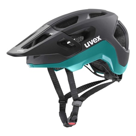 Casco Uvex React Negro Turquesa Mate: Seguridad y Estilo ¡Compra Ya!