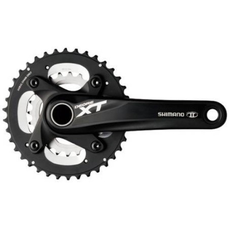 Bielas Shimano Deore XT 10v 175mm - ¡Potencia y Precisión!