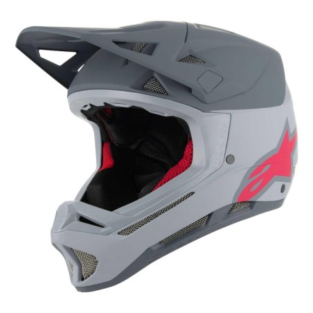 Compra Casco Alpinestars Missile Tech Racer MIPS Gris Rosa