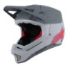 Compra Casco Alpinestars Missile Tech Racer MIPS Gris Rosa