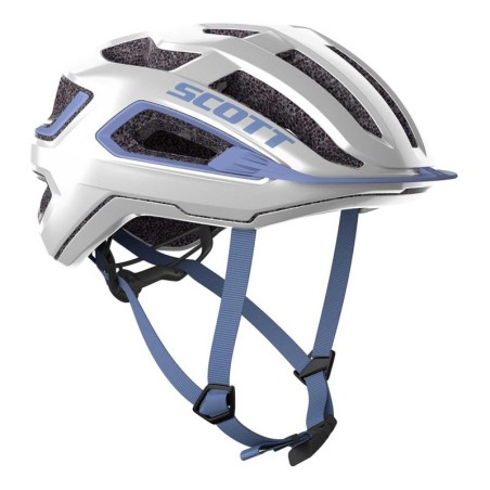 Casco Scott Arx Blanco Azul: Ligero y Seguro - ¡Compra Ahora!
