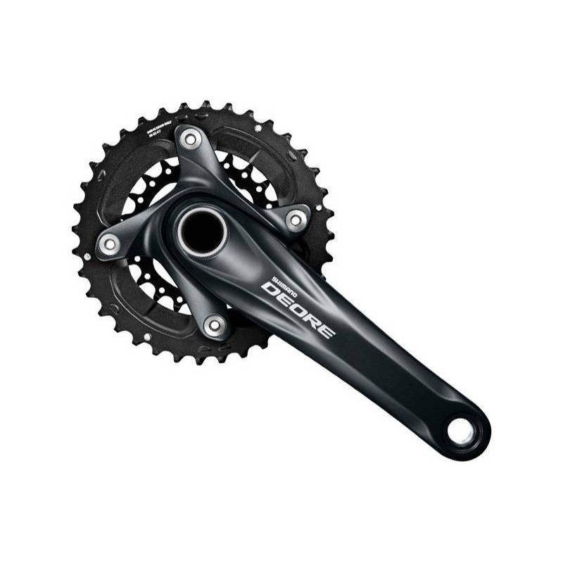 Bielas Shimano Deore FC-M617: Potencia y Precisión - ¡Compra Ya!