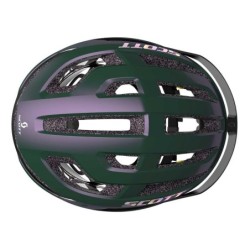Cascos Scott Arx Plus MIPS: Seguridad y Estilo Verde Violeta