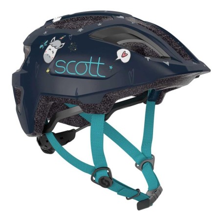 Casco Scott Spunto Azul Oscuro Infantil - Seguridad y Estilo