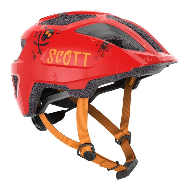 Casco Scott Spunto Rojo Infantil: Seguridad y Estilo ¡Compra Ya!