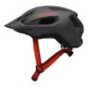 Casco Scott Supra Gris Oscuro Rojo: Seguridad y Estilo - ¡Compra Ya!