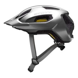 Casco Scott Supra Plus MIPS Gris Plateado - Seguridad y Estilo