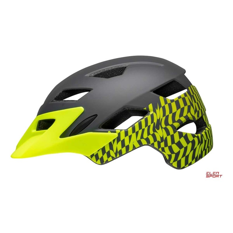 Casco Bell Sidetrack Amarillo Negro Infantil - ¡Seguridad y Estilo!