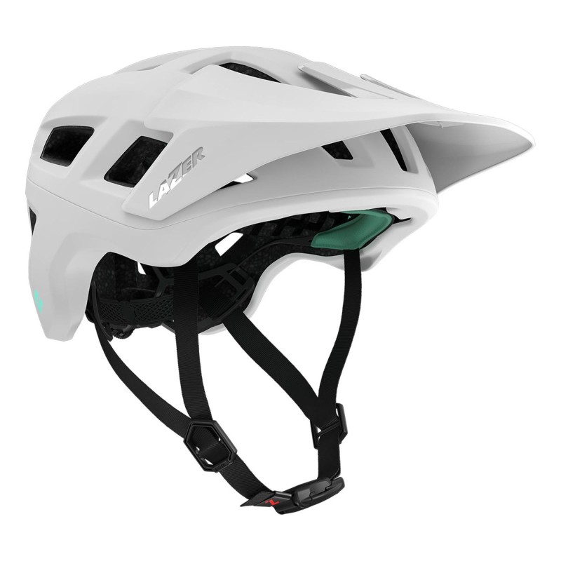 Casco Lazer Coyote Blanco Puro Negro: Estilo y Seguridad ¡Compra Ya!