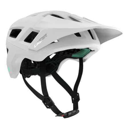 Casco Lazer Coyote Blanco Puro Negro: Estilo y Seguridad ¡Compra Ya!