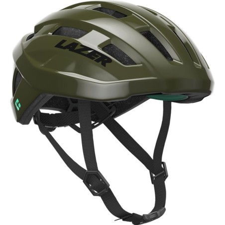 Casco Lazer Tempo KinetiCore Verde Oscuro: Seguridad y Estilo