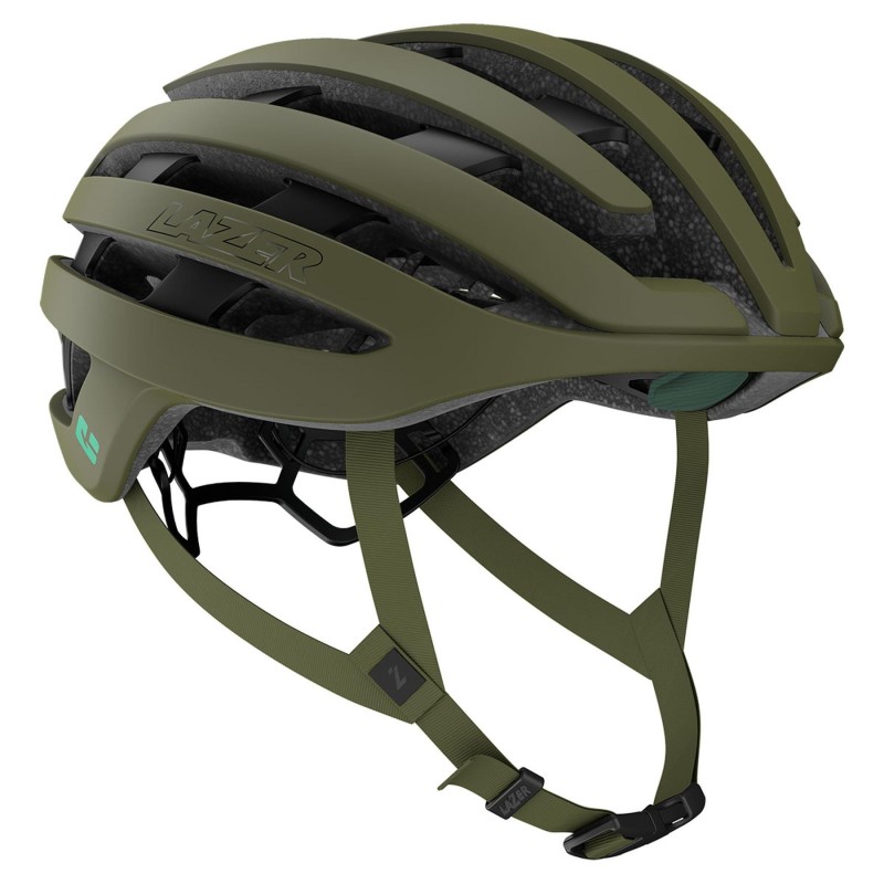 Casco Lazer Z1 Verde Oscuro Negro - Seguridad y Estilo ¡Compra Ya!