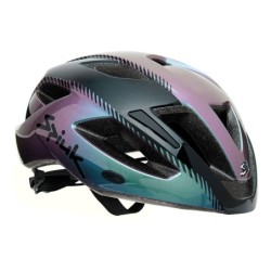 Compra Casco Spiuk Kaval Negro Lila Iridiscente - Estilo y Seguridad