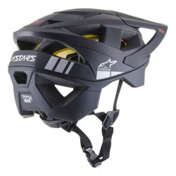 Compra Casco Alpinestars Vector Tech MIPS Negro Plata ¡Protección Superior!