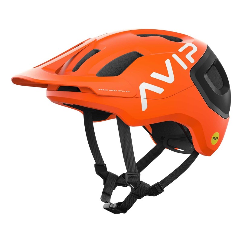 Casco POC Axion Race MIPS Naranja: Seguridad y Estilo - ¡Compra Ya!