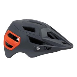 Compra Casco DPV Centaur Gris Oscuro Naranja - Seguridad y Estilo