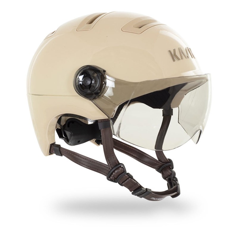 Casco Kask Urban R WG11 Marrón Claro: Estilo y Seguridad ¡Compra Ya!
