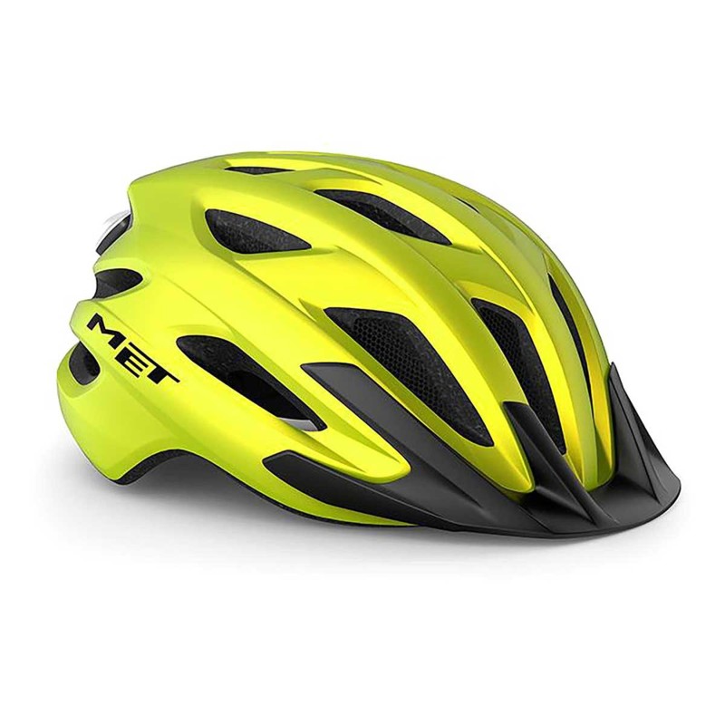 Casco MET Crossover MIPS Amarillo Lima: Seguridad y Estilo ¡Compra Ahora!