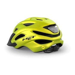 Casco MET Crossover MIPS Amarillo Lima: Seguridad y Estilo ¡Compra Ahora!