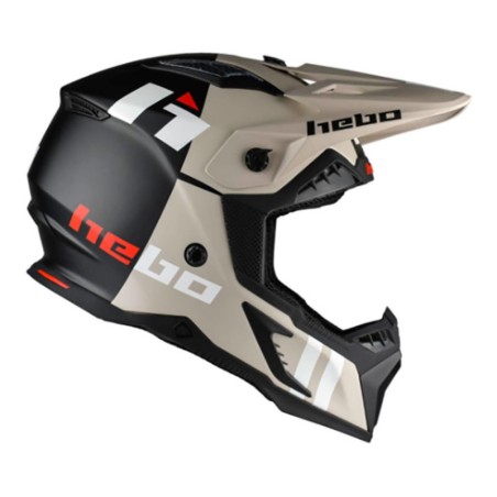 Compra Casco Hebo Heritage Blanco Negro Gris - Estilo y Seguridad