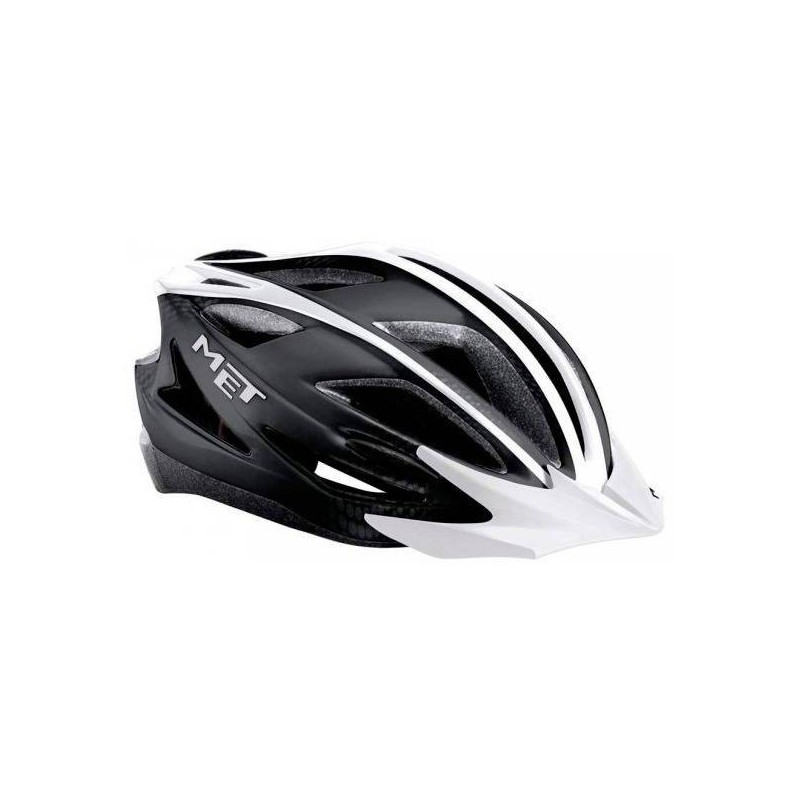 Compra Casco Met Pilgrim Negro y Blanco: Estilo y Seguridad