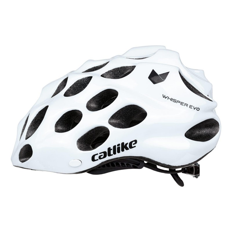 Casco Catlike Whisper EVO Blanco Brillante - Ligero y Seguro ¡Compra Ya!