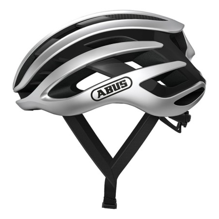 Casco Abus AirBreaker Plateado: Ligero y Aerodinámico - ¡Compra Ahora!