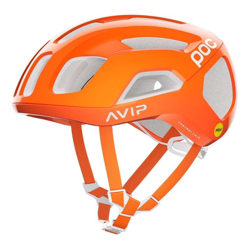 Compra Casco POC Ventral Air MIPS Naranja Fluor - Seguridad y Estilo