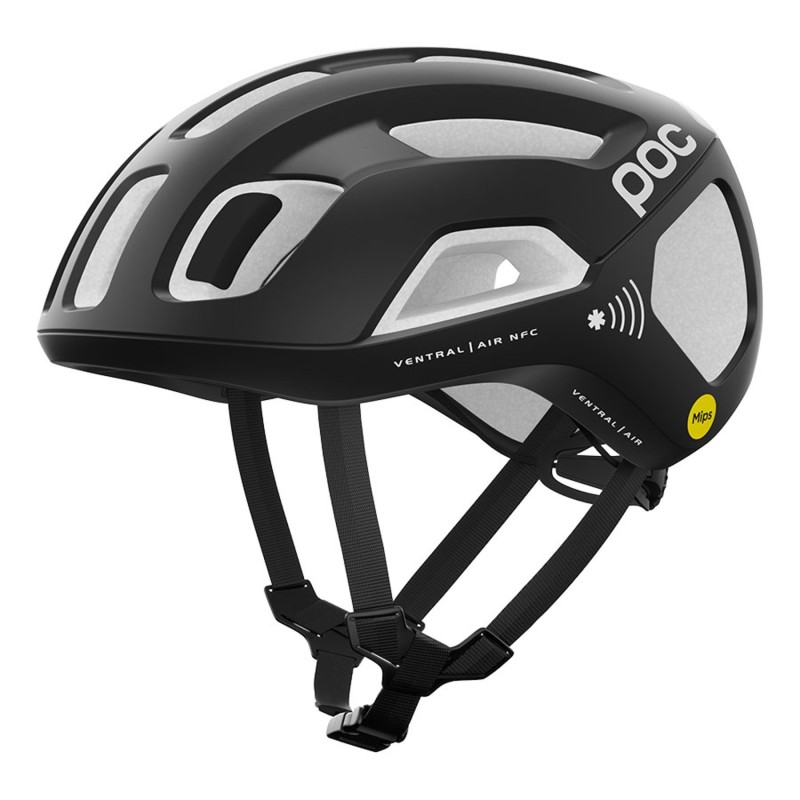 Compra Casco POC Ventral Air MIPS NFC Negro Blanco - ¡Seguridad y Estilo!