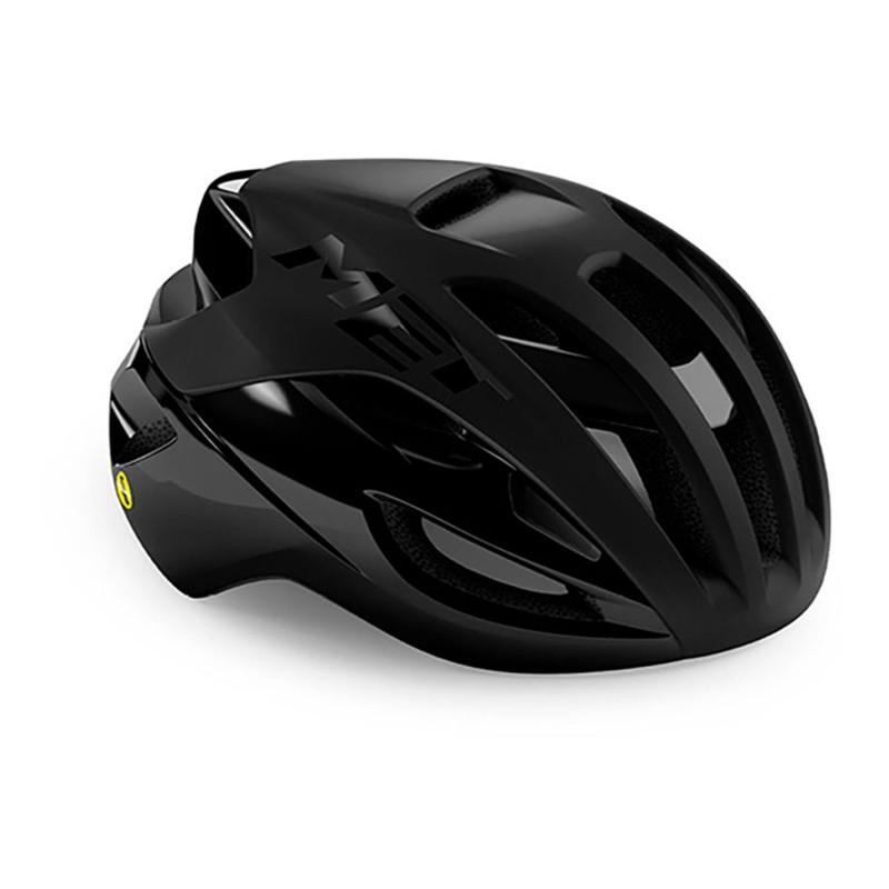 Casco MET Rivale MIPS Negro Mate Brillo - Seguridad y Estilo