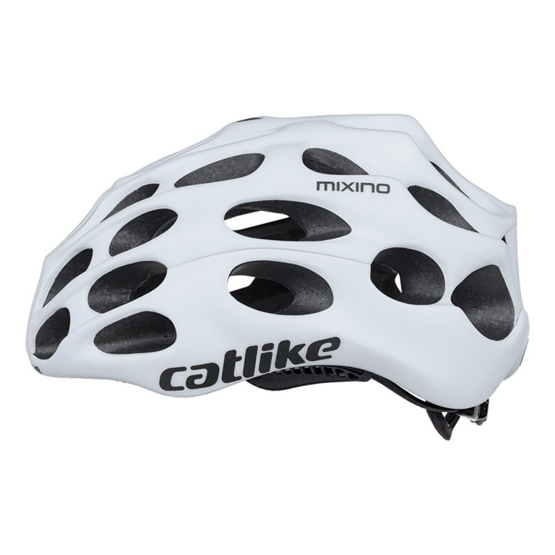 Casco Catlike Mixino Blanco Mate Negro - Ligero y Seguro ¡Compra Ahora!