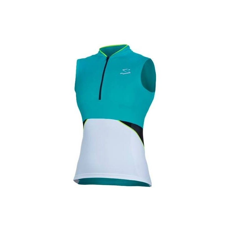 Maillot Ciclista Spiuk Race Mujer: ¡Ligero y Estiloso!