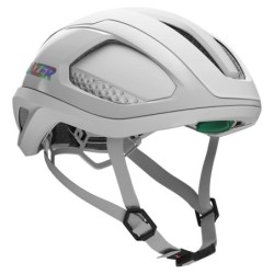 Casco Lazer Vento Gris Claro y Blanco: Ligero y Seguro - ¡Compra Ahora!