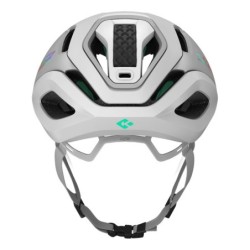 Casco Lazer Vento Gris Claro y Blanco: Ligero y Seguro - ¡Compra Ahora!