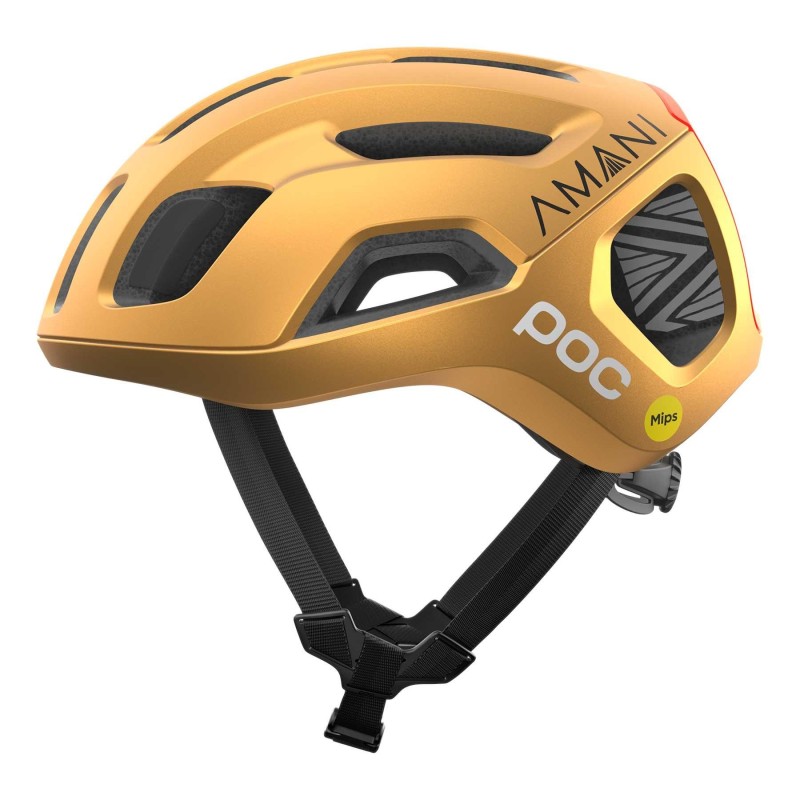 Compra Casco POC Ventral Air MIPS Amani Dorado ¡Máxima Seguridad!