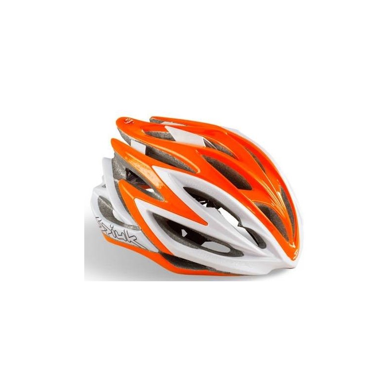 Compra Casco Spiuk Dharma Naranja y Blanco: Ligero y Seguro