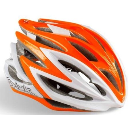 Compra Casco Spiuk Dharma Naranja y Blanco: Ligero y Seguro