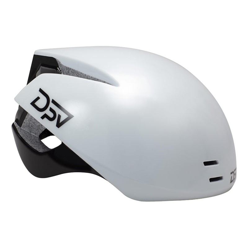 Casco DPV Orion Negro Blanco: Seguridad y Estilo, ¡Compra Ya!