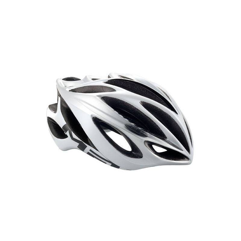 Casco Met Inferno UL Blanco y Plata: Ligero y Seguro - ¡Compra Ya!