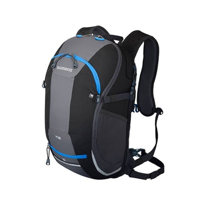 Mochila TSUKINIST Negra-Azul V15: Estilo y Comodidad ¡Compra Ya!