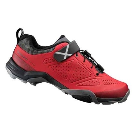 Zapatillas Shimano MT5 Rojo 2017 + Calas: ¡Rinde al Máximo!
