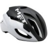 Casco Met Rivale Negro y Blanco: Ligero y Seguro ¡Compra Ahora!